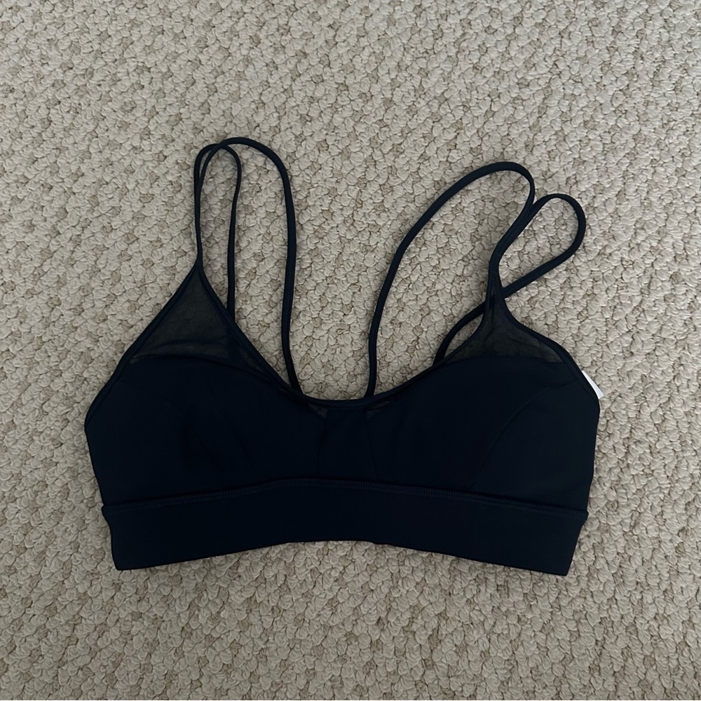 Lululemon Athletica Dark Blue Strappy Bralette